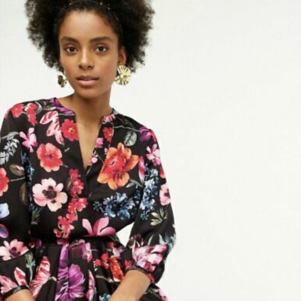 NWT J. CREW Open V-Neck Top